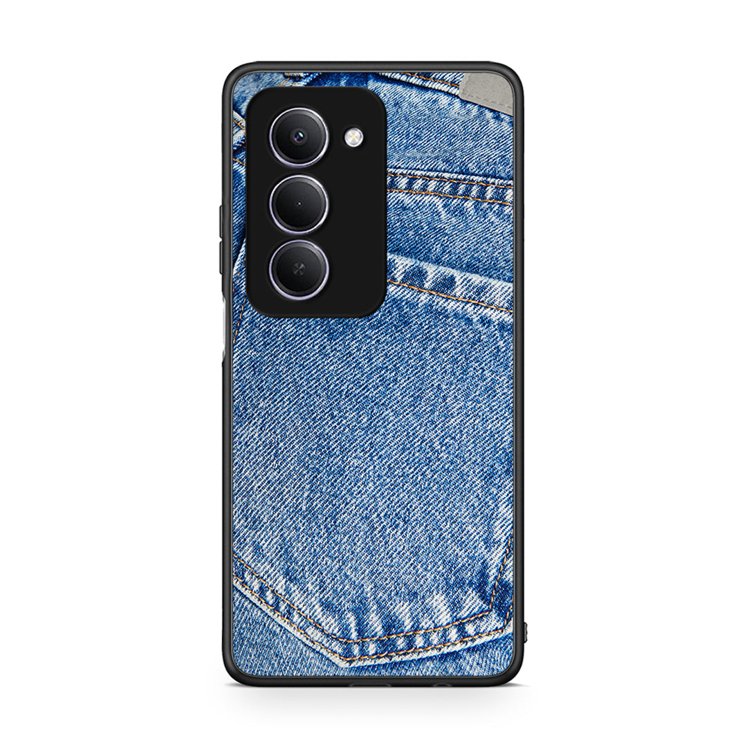 Xiaomi Redmi 15 Jeans Pocket θήκη από τη Smartfits με σχέδιο στο πίσω μέρος και μαύρο περίβλημα | Smartphone case with colorful back and black bezels by Smartfits