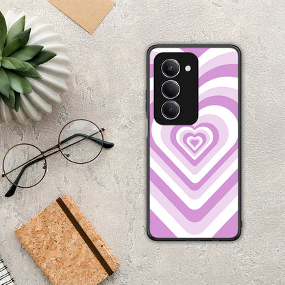 Lilac Hearts - Xiaomi Redmi 15 θήκη