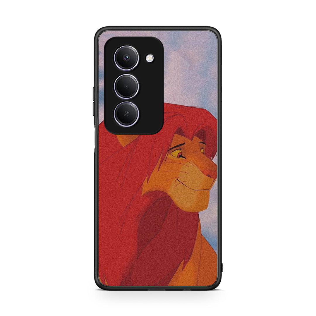 Xiaomi Redmi 15 Lion Love 1 Θήκη Αγίου Βαλεντίνου από τη Smartfits με σχέδιο στο πίσω μέρος και μαύρο περίβλημα | Smartphone case with colorful back and black bezels by Smartfits