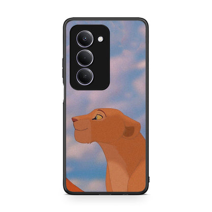 Xiaomi Redmi 15 Lion Love 2 Θήκη Αγίου Βαλεντίνου από τη Smartfits με σχέδιο στο πίσω μέρος και μαύρο περίβλημα | Smartphone case with colorful back and black bezels by Smartfits
