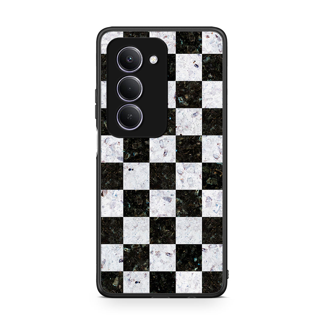 4 - Xiaomi Redmi 15 Square Geometric Marble case, cover, bumper