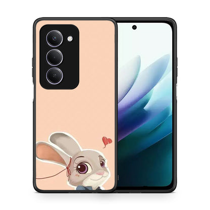 Θήκη Xiaomi Redmi 15 Nick Wilde And Judy Hopps Love 2 από τη Smartfits με σχέδιο στο πίσω μέρος και μαύρο περίβλημα | Xiaomi Redmi 15 Nick Wilde And Judy Hopps Love 2 case with colorful back and black bezels