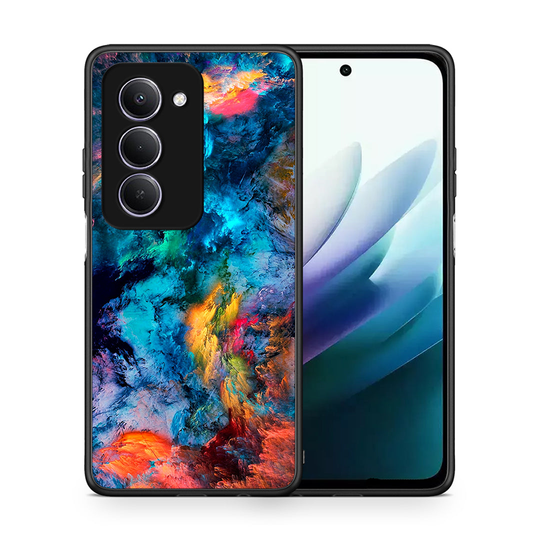 Θήκη Xiaomi Redmi 15 Crayola Paint από τη Smartfits με σχέδιο στο πίσω μέρος και μαύρο περίβλημα | Xiaomi Redmi 15 Crayola Paint case with colorful back and black bezels