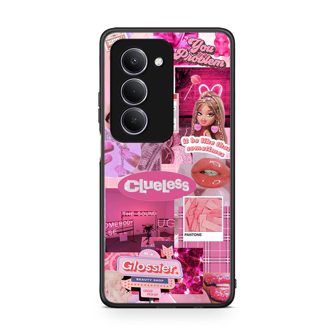Xiaomi Redmi 15 Pink Love Θήκη Αγίου Βαλεντίνου από τη Smartfits με σχέδιο στο πίσω μέρος και μαύρο περίβλημα | Smartphone case with colorful back and black bezels by Smartfits