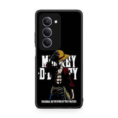 Xiaomi Redmi 15 Pirate King θήκη από τη Smartfits με σχέδιο στο πίσω μέρος και μαύρο περίβλημα | Smartphone case with colorful back and black bezels by Smartfits