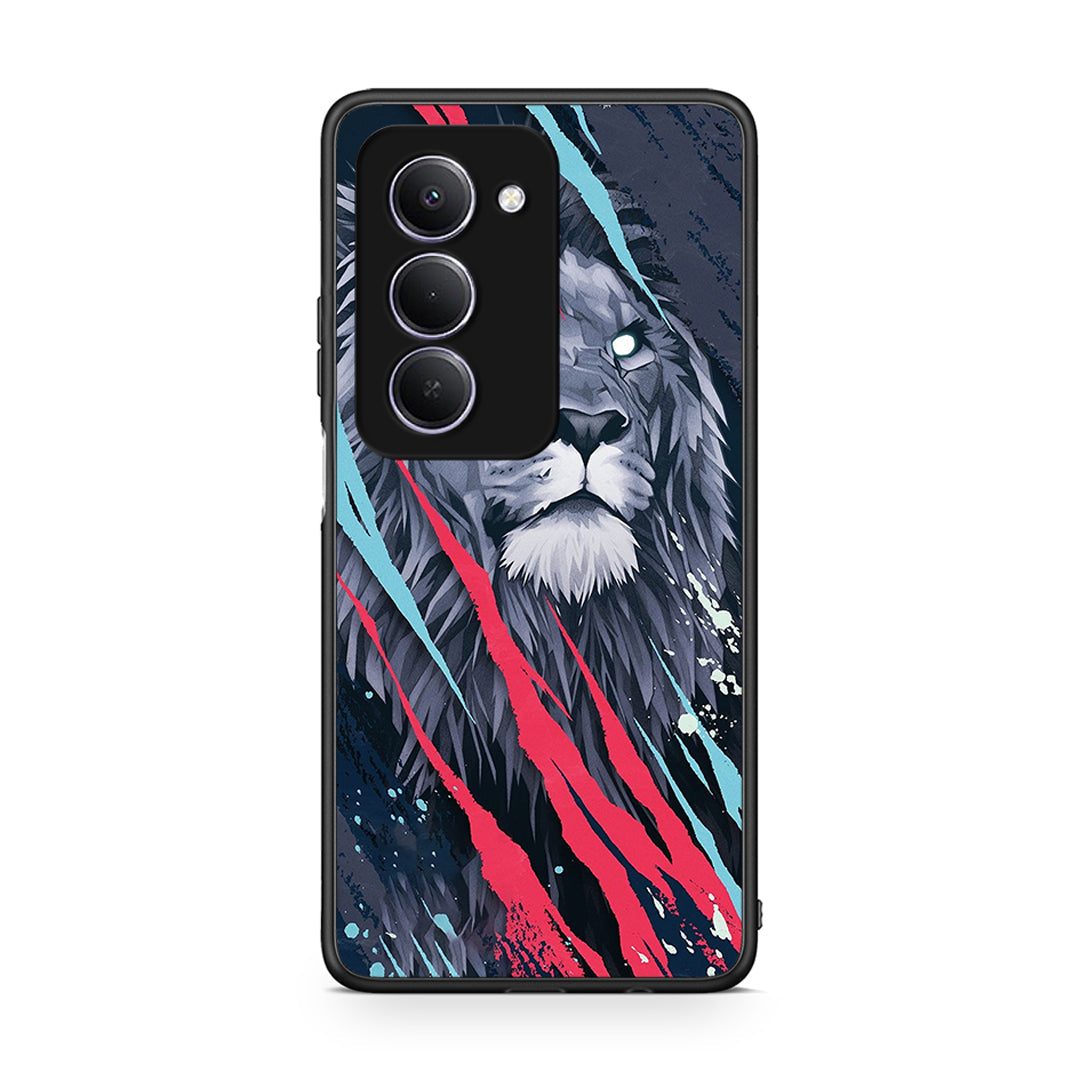 4 - Xiaomi Redmi 15 Lion Designer PopArt case, cover, bumper