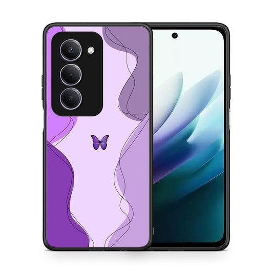 Purple Mariposa - Xiaomi Redmi 15 θήκη