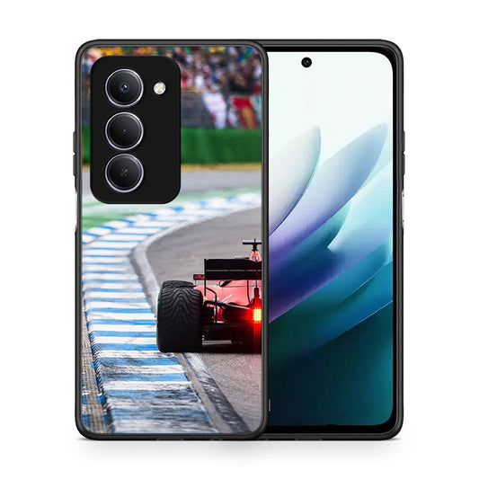 Θήκη Xiaomi Redmi 15 Racing Vibes από τη Smartfits με σχέδιο στο πίσω μέρος και μαύρο περίβλημα | Xiaomi Redmi 15 Racing Vibes case with colorful back and black bezels