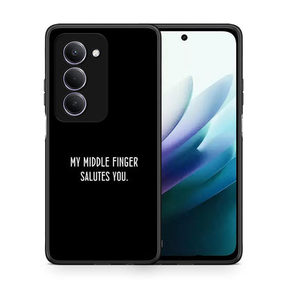 Θήκη Xiaomi Redmi 15 Salute από τη Smartfits με σχέδιο στο πίσω μέρος και μαύρο περίβλημα | Xiaomi Redmi 15 Salute case with colorful back and black bezels