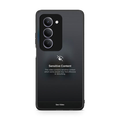 Xiaomi Redmi 15 Sensitive Content θήκη από τη Smartfits με σχέδιο στο πίσω μέρος και μαύρο περίβλημα | Smartphone case with colorful back and black bezels by Smartfits