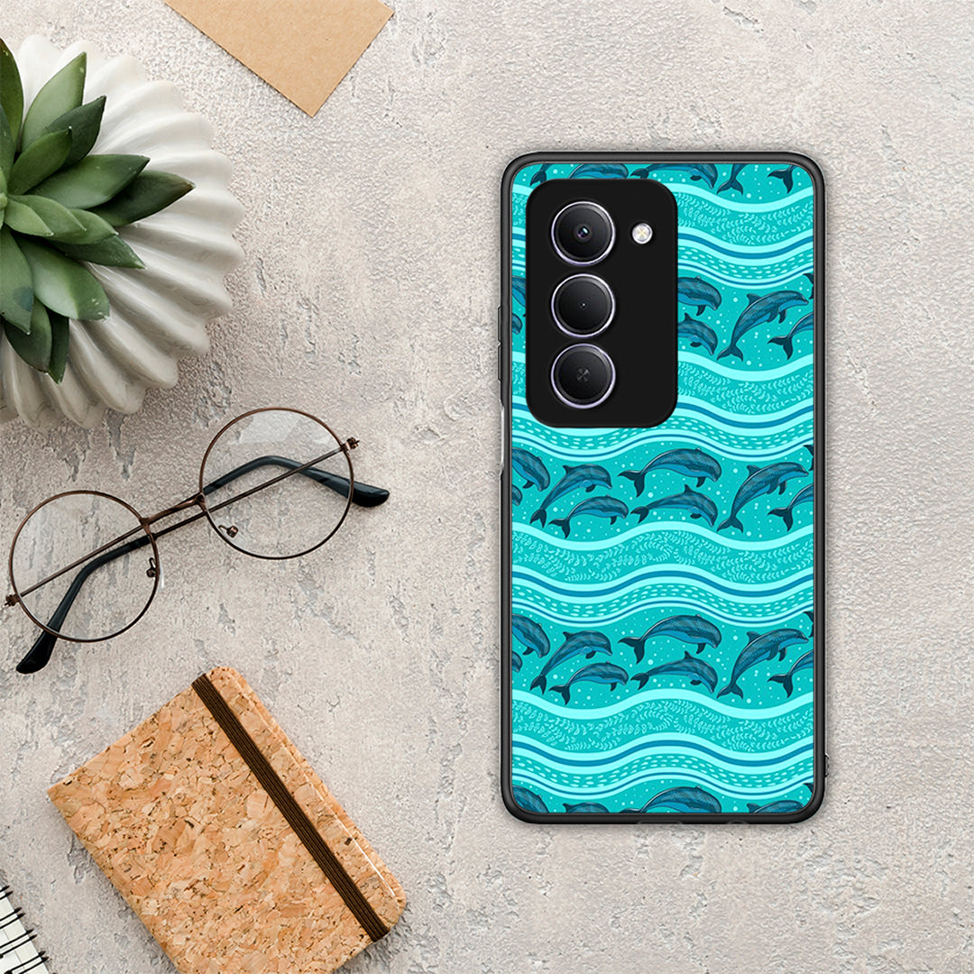Swimming Dolphins - Xiaomi Redmi 15 θήκη