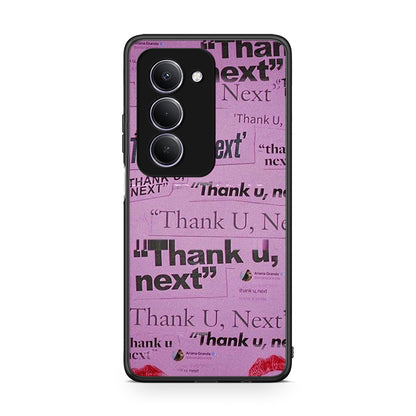 Xiaomi Redmi 15 Thank You Next Θήκη Αγίου Βαλεντίνου από τη Smartfits με σχέδιο στο πίσω μέρος και μαύρο περίβλημα | Smartphone case with colorful back and black bezels by Smartfits