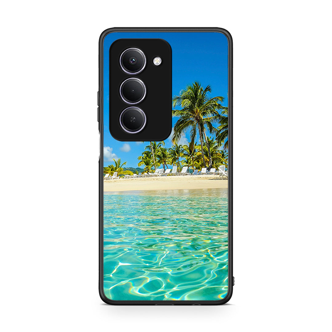 Xiaomi Redmi 15 Tropical Vibes Θήκη από τη Smartfits με σχέδιο στο πίσω μέρος και μαύρο περίβλημα | Smartphone case with colorful back and black bezels by Smartfits