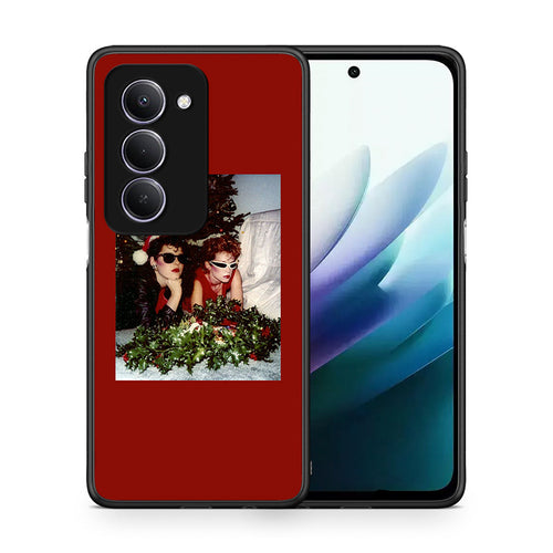 Θήκη Xiaomi Redmi 15 Waiting For Xmas από τη Smartfits με σχέδιο στο πίσω μέρος και μαύρο περίβλημα | Xiaomi Redmi 15 Waiting For Xmas case with colorful back and black bezels