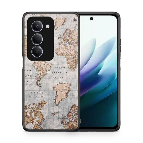 World Map - Xiaomi Redmi 15 θήκη