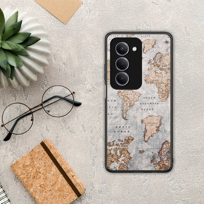 World Map - Xiaomi Redmi 15 θήκη