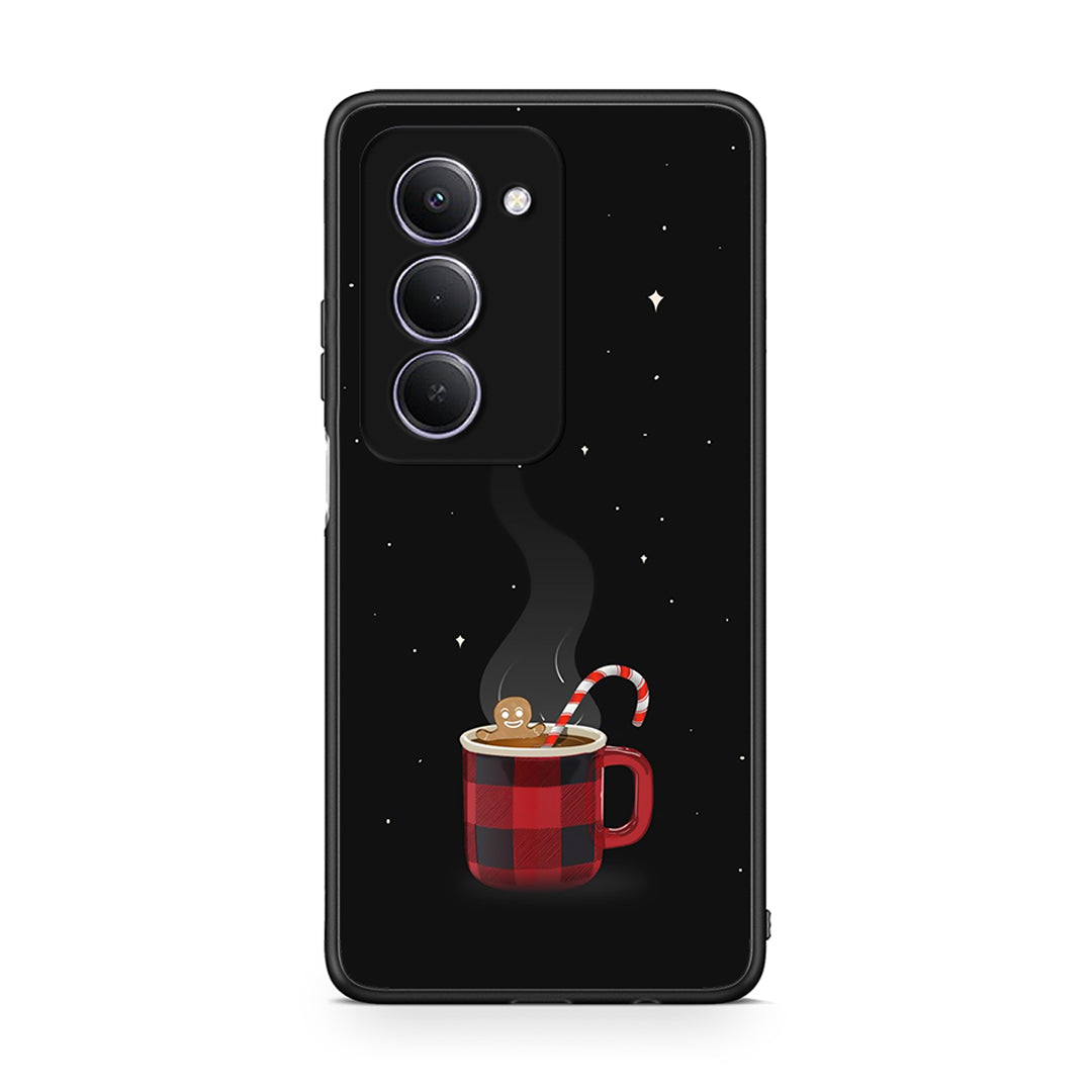 Xiaomi Redmi 15 Xmas Bathing θήκη από τη Smartfits με σχέδιο στο πίσω μέρος και μαύρο περίβλημα | Smartphone case with colorful back and black bezels by Smartfits