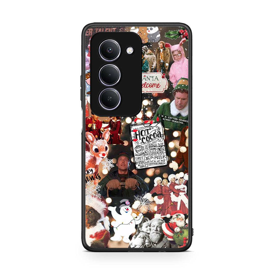 Xiaomi Redmi 15 Xmas Movies θήκη από τη Smartfits με σχέδιο στο πίσω μέρος και μαύρο περίβλημα | Smartphone case with colorful back and black bezels by Smartfits
