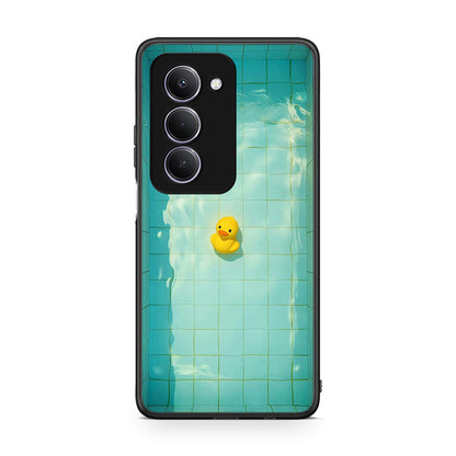 Xiaomi Redmi 15 Yellow Duck θήκη από τη Smartfits με σχέδιο στο πίσω μέρος και μαύρο περίβλημα | Smartphone case with colorful back and black bezels by Smartfits