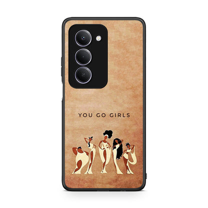 Xiaomi Redmi 15 You Go Girl θήκη από τη Smartfits με σχέδιο στο πίσω μέρος και μαύρο περίβλημα | Smartphone case with colorful back and black bezels by Smartfits