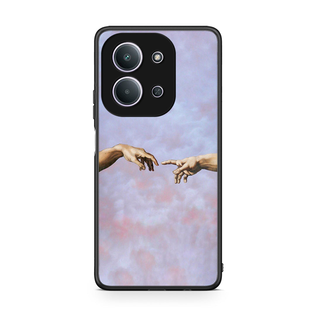 Xiaomi Redmi 15C Adam Hand θήκη από τη Smartfits με σχέδιο στο πίσω μέρος και μαύρο περίβλημα | Smartphone case with colorful back and black bezels by Smartfits