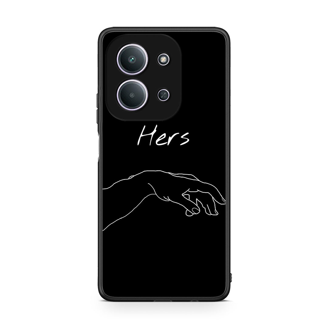 Xiaomi Redmi 15C Aeshetic Love 1 Θήκη Αγίου Βαλεντίνου από τη Smartfits με σχέδιο στο πίσω μέρος και μαύρο περίβλημα | Smartphone case with colorful back and black bezels by Smartfits
