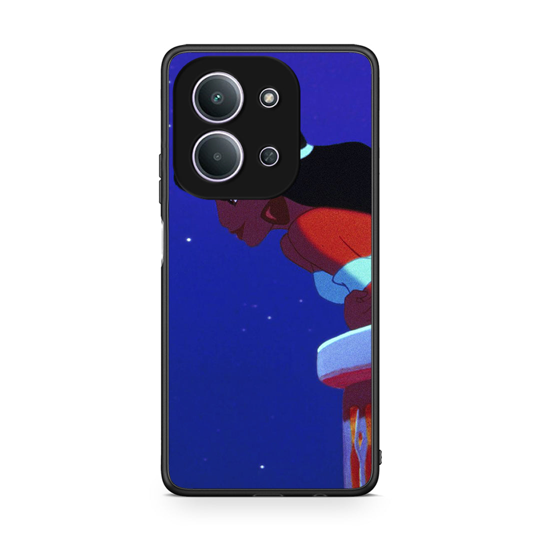 Xiaomi Redmi 15C Alladin And Jasmine Love 2 θήκη από τη Smartfits με σχέδιο στο πίσω μέρος και μαύρο περίβλημα | Smartphone case with colorful back and black bezels by Smartfits