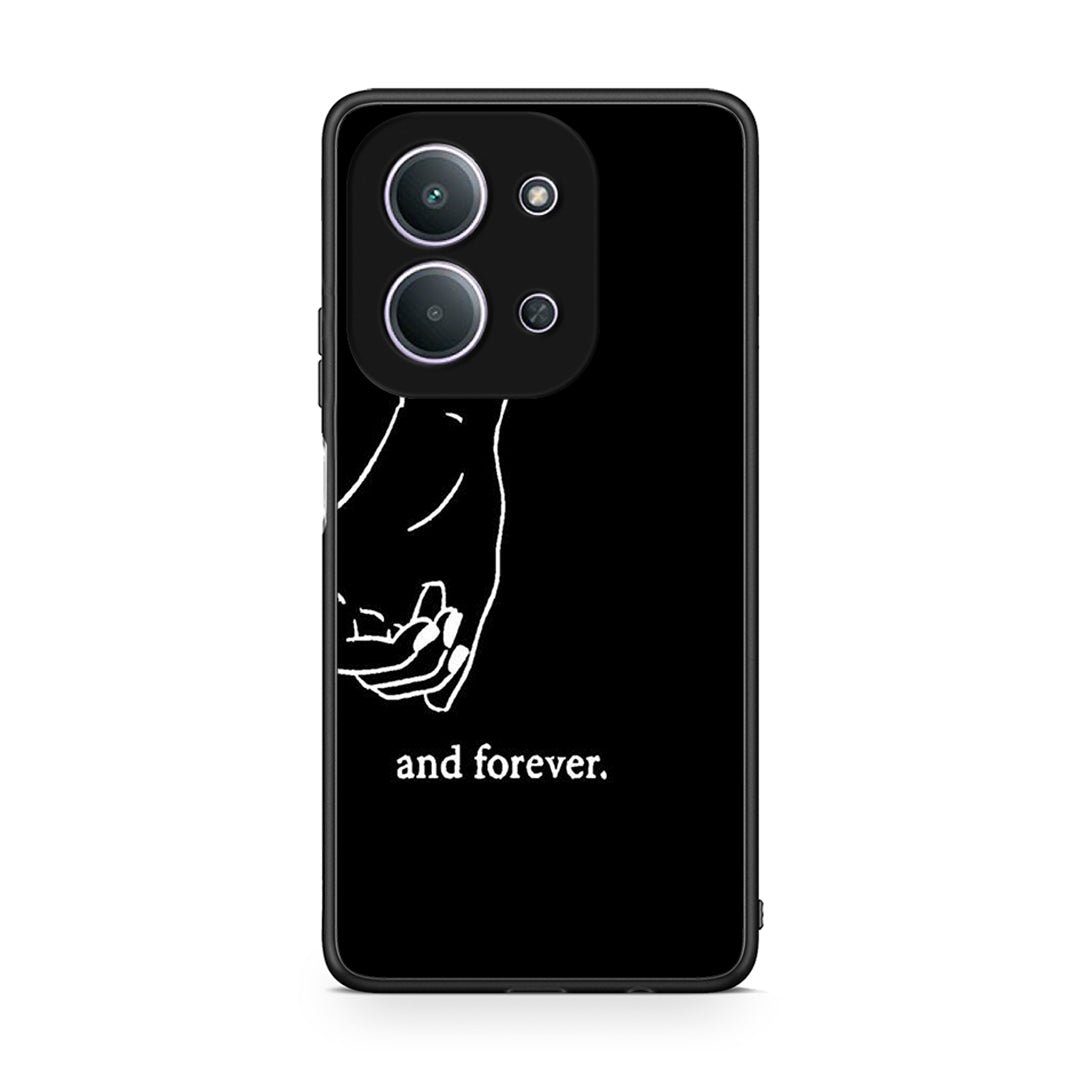 Xiaomi Redmi 15C Always & Forever 2 Θήκη Αγίου Βαλεντίνου από τη Smartfits με σχέδιο στο πίσω μέρος και μαύρο περίβλημα | Smartphone case with colorful back and black bezels by Smartfits