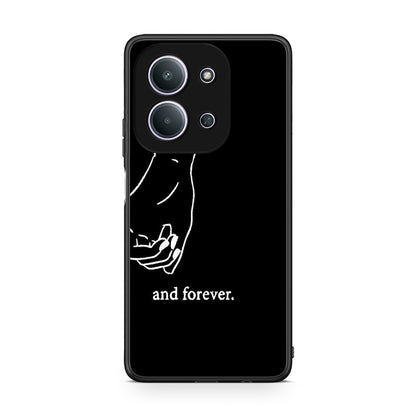 Xiaomi Redmi 15C Always & Forever 2 Θήκη Αγίου Βαλεντίνου από τη Smartfits με σχέδιο στο πίσω μέρος και μαύρο περίβλημα | Smartphone case with colorful back and black bezels by Smartfits