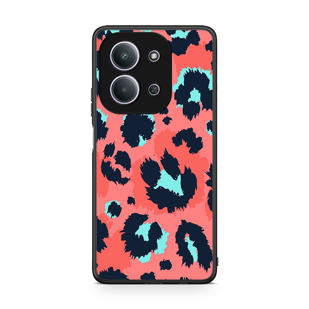 22 - Xiaomi Redmi 15C Pink Leopard Animal case, cover, bumper