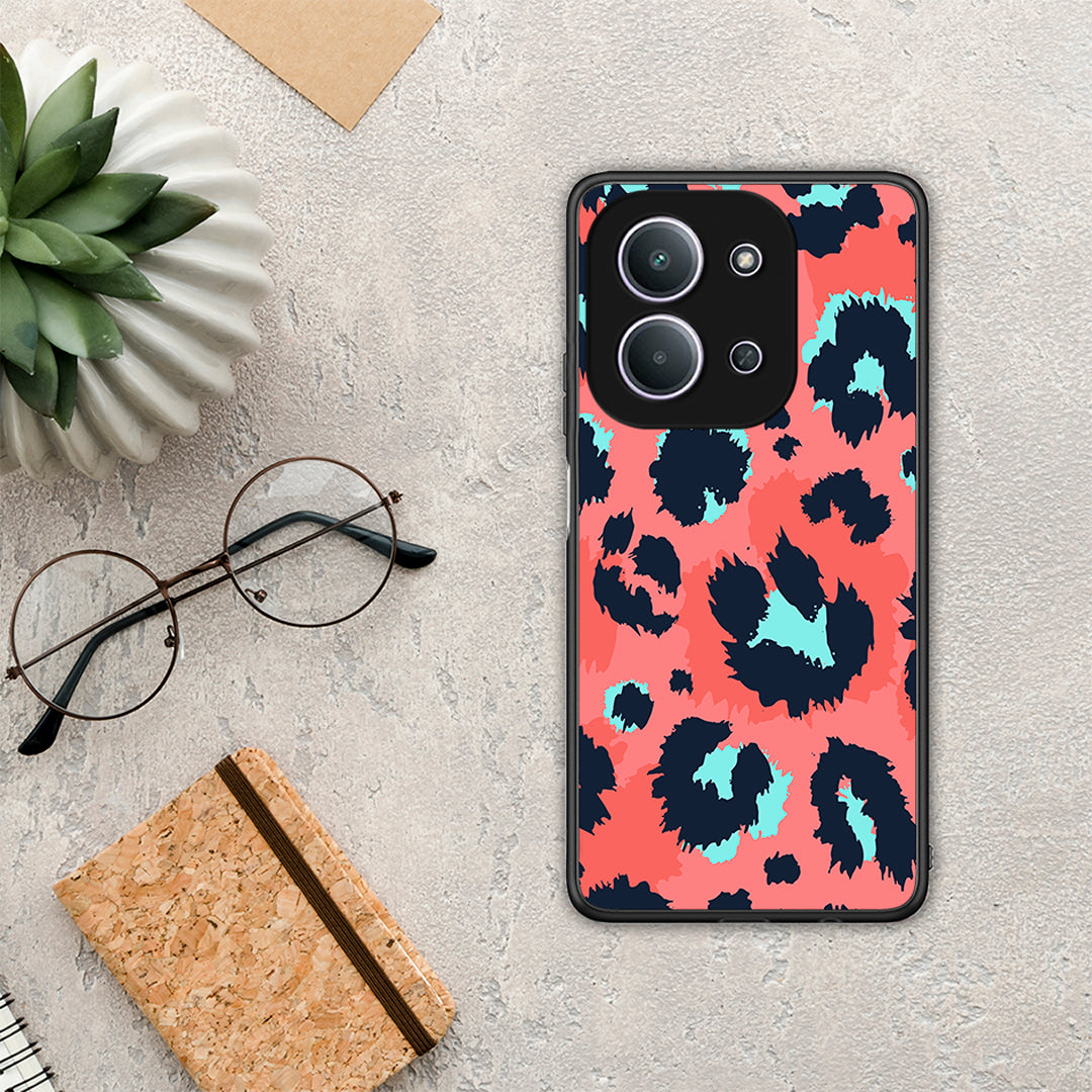 Animal Pink Leopard - Xiaomi Redmi 15C θήκη
