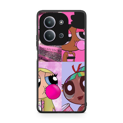Xiaomi Redmi 15C Bubble Girls Θήκη Αγίου Βαλεντίνου από τη Smartfits με σχέδιο στο πίσω μέρος και μαύρο περίβλημα | Smartphone case with colorful back and black bezels by Smartfits