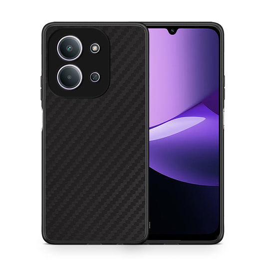 Θήκη Xiaomi Redmi 15C Carbon Black από τη Smartfits με σχέδιο στο πίσω μέρος και μαύρο περίβλημα | Xiaomi Redmi 15C Carbon Black case with colorful back and black bezels