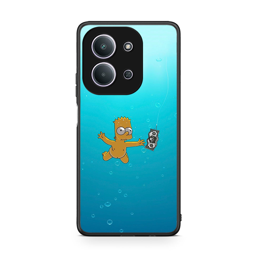 Xiaomi Redmi 15C Chasing Money θήκη από τη Smartfits με σχέδιο στο πίσω μέρος και μαύρο περίβλημα | Smartphone case with colorful back and black bezels by Smartfits