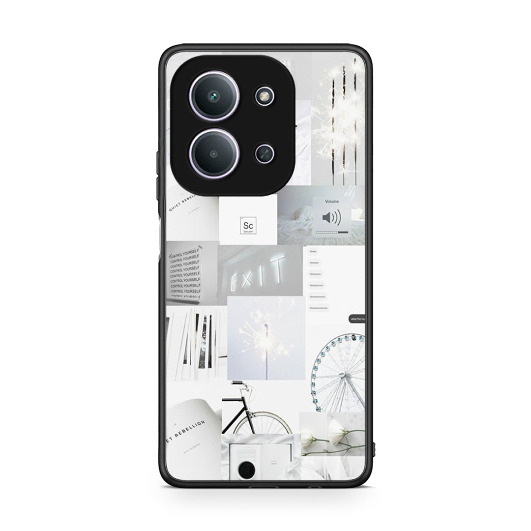 Xiaomi Redmi 15C Collage Make Me Wonder Θήκη Αγίου Βαλεντίνου από τη Smartfits με σχέδιο στο πίσω μέρος και μαύρο περίβλημα | Smartphone case with colorful back and black bezels by Smartfits