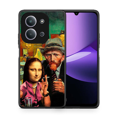 Θήκη Xiaomi Redmi 15C Funny Art από τη Smartfits με σχέδιο στο πίσω μέρος και μαύρο περίβλημα | Xiaomi Redmi 15C Funny Art case with colorful back and black bezels