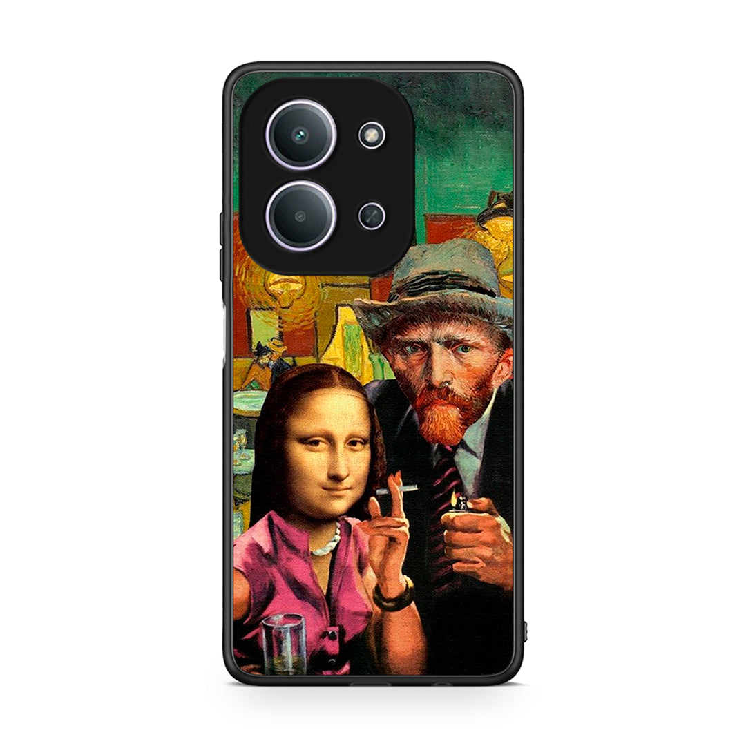 Xiaomi Redmi 15C Funny Art θήκη από τη Smartfits με σχέδιο στο πίσω μέρος και μαύρο περίβλημα | Smartphone case with colorful back and black bezels by Smartfits