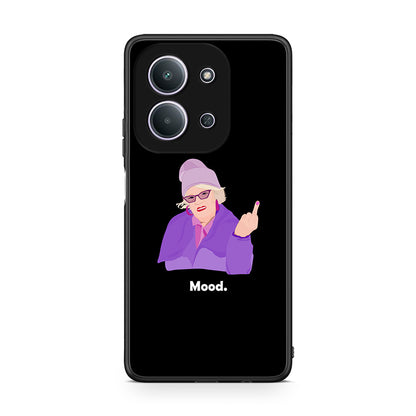 Xiaomi Redmi 15C Grandma Mood Black θήκη από τη Smartfits με σχέδιο στο πίσω μέρος και μαύρο περίβλημα | Smartphone case with colorful back and black bezels by Smartfits