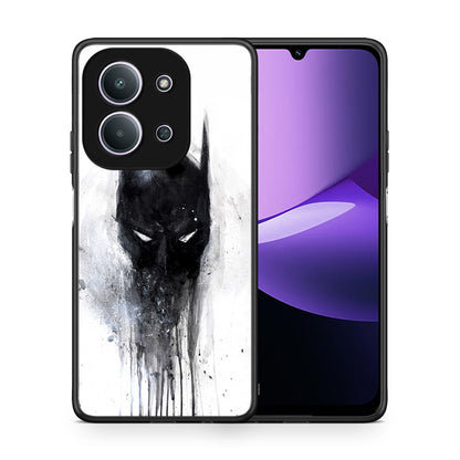 Θήκη Xiaomi Redmi 15C Paint Bat Hero από τη Smartfits με σχέδιο στο πίσω μέρος και μαύρο περίβλημα | Xiaomi Redmi 15C Paint Bat Hero case with colorful back and black bezels