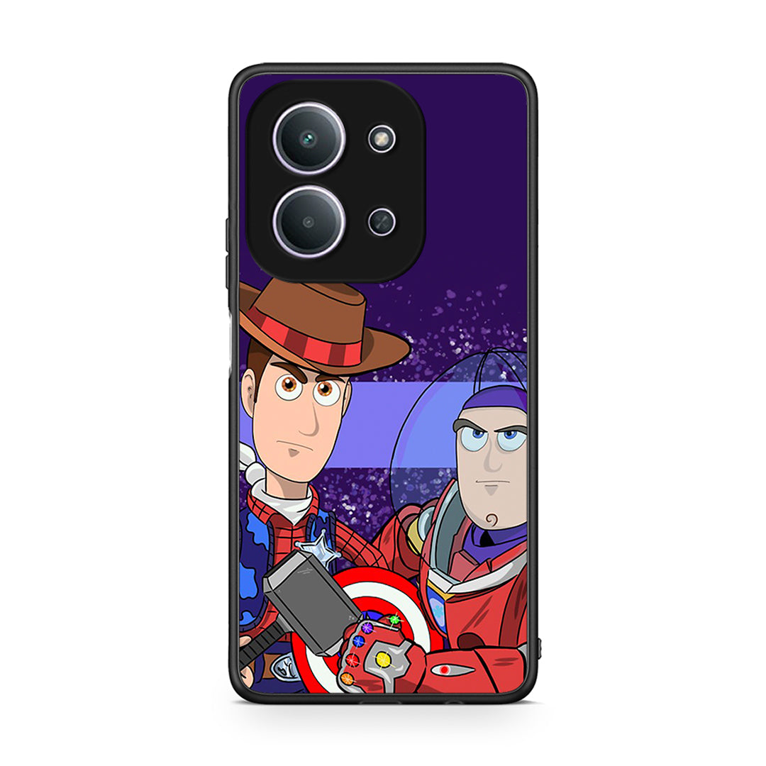 Xiaomi Redmi 15C Infinity Story θήκη από τη Smartfits με σχέδιο στο πίσω μέρος και μαύρο περίβλημα | Smartphone case with colorful back and black bezels by Smartfits