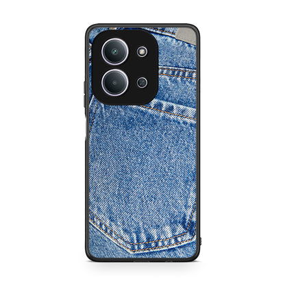 Xiaomi Redmi 15C Jeans Pocket θήκη από τη Smartfits με σχέδιο στο πίσω μέρος και μαύρο περίβλημα | Smartphone case with colorful back and black bezels by Smartfits
