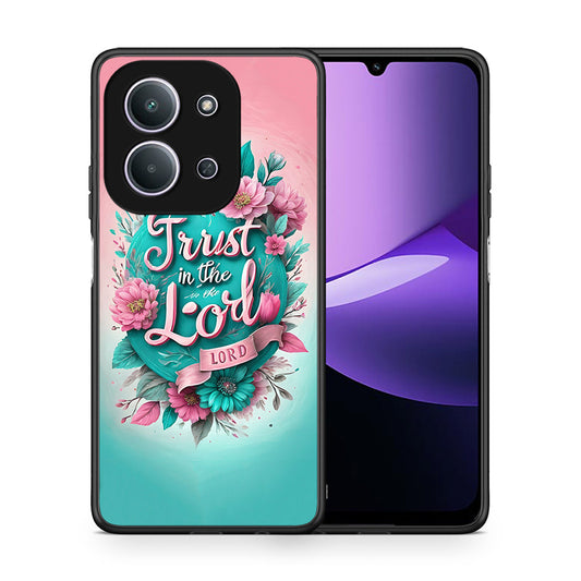 Θήκη Xiaomi Redmi 15C Lord Trust από τη Smartfits με σχέδιο στο πίσω μέρος και μαύρο περίβλημα | Xiaomi Redmi 15C Lord Trust case with colorful back and black bezels