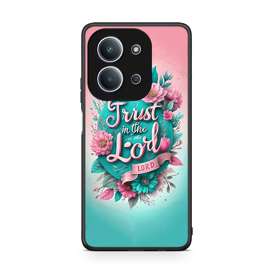 Xiaomi Redmi 15C Lord Trust θήκη από τη Smartfits με σχέδιο στο πίσω μέρος και μαύρο περίβλημα | Smartphone case with colorful back and black bezels by Smartfits