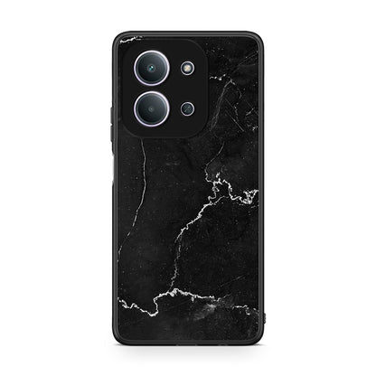 Xiaomi Redmi 15C Marble Black θήκη από τη Smartfits με σχέδιο στο πίσω μέρος και μαύρο περίβλημα | Smartphone case with colorful back and black bezels by Smartfits