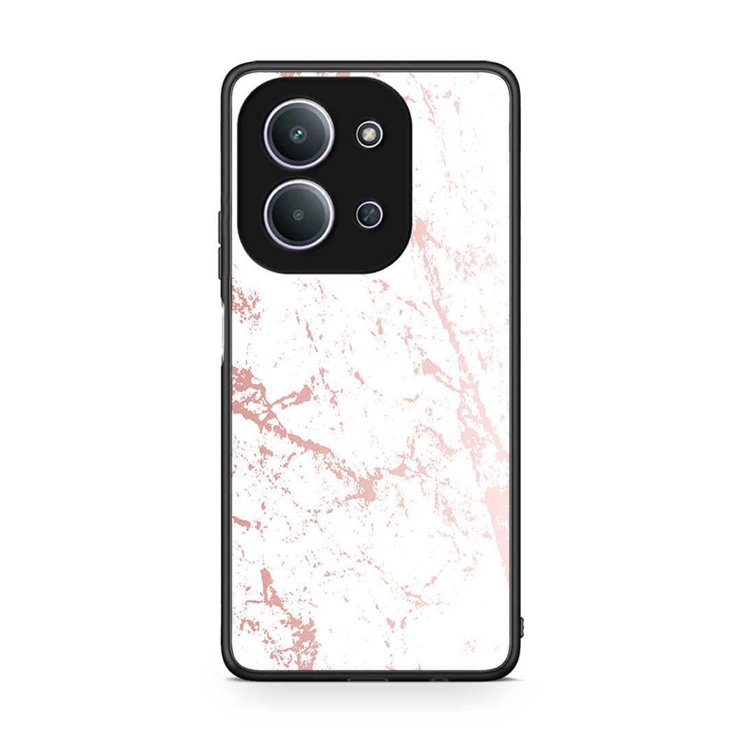 116 - Xiaomi Redmi 15C Pink Splash Marble case, cover, bumper