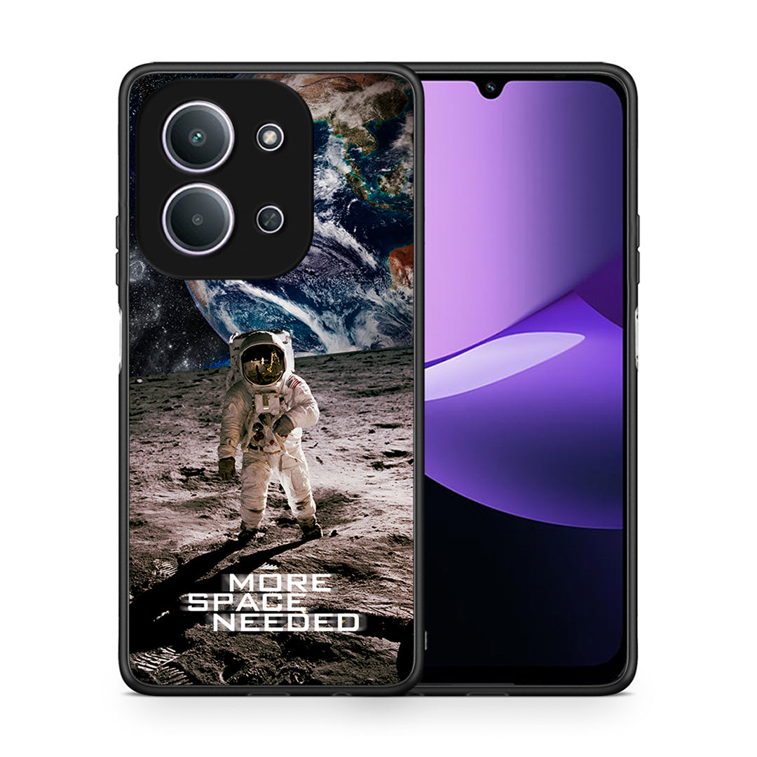 Θήκη Xiaomi Redmi 15C More Space από τη Smartfits με σχέδιο στο πίσω μέρος και μαύρο περίβλημα | Xiaomi Redmi 15C More Space case with colorful back and black bezels