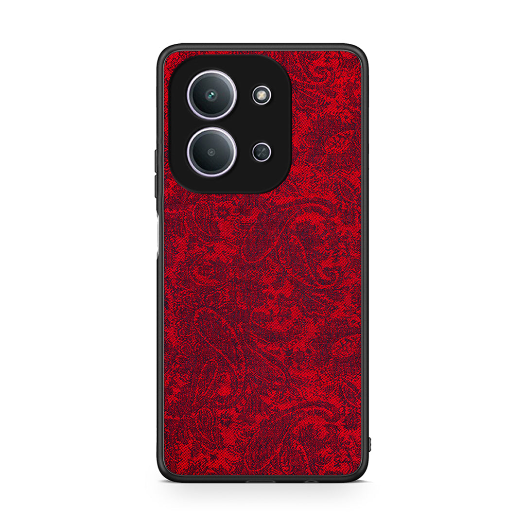 Xiaomi Redmi 15C Paisley Cashmere θήκη από τη Smartfits με σχέδιο στο πίσω μέρος και μαύρο περίβλημα | Smartphone case with colorful back and black bezels by Smartfits