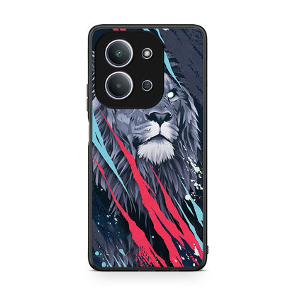 4 - Xiaomi Redmi 15C Lion Designer PopArt case, cover, bumper