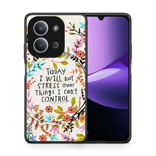 Θήκη Xiaomi Redmi 15C Stress Over από τη Smartfits με σχέδιο στο πίσω μέρος και μαύρο περίβλημα | Xiaomi Redmi 15C Stress Over case with colorful back and black bezels