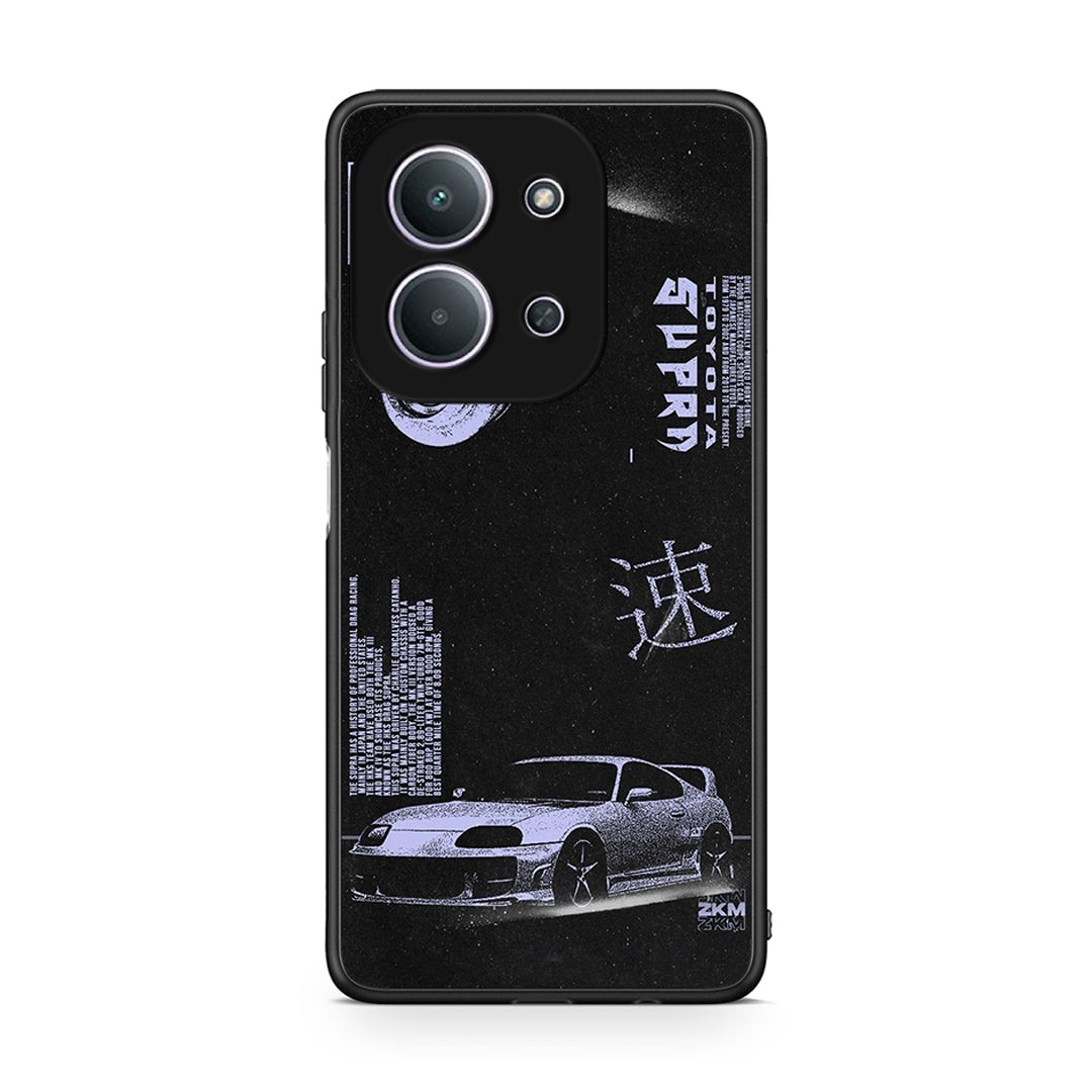 Xiaomi Redmi 15C Tokyo Drift Θήκη Αγίου Βαλεντίνου από τη Smartfits με σχέδιο στο πίσω μέρος και μαύρο περίβλημα | Smartphone case with colorful back and black bezels by Smartfits